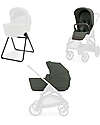 Inglesina Aptica System Duo - Ivy Green - All Season Seat + Open Up Cot Pushchairs