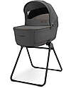 Inglesina Aptica System Duo - Marble Grey - All Season Seat + Open Up Cot Pushchairs