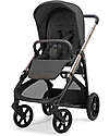 Inglesina Aptica System Duo - Marble Grey - All Season Seat + Open Up Cot Pushchairs