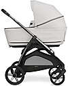 Inglesina Aptica System Duo - Opal Ivory - All Season Seat + Open Up Cot Trio and Duo Strollers