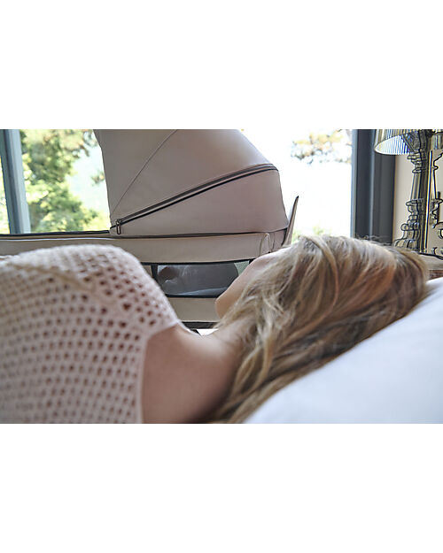 Inglesina Aptica System Duo - Opal Ivory - Stroller + Standup Cradle Trio and Duo Strollers