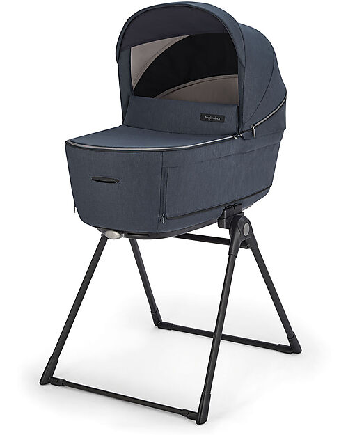 Inglesina Aptica System Duo - Resort Blue - All Season Seat + Open Up Cot Trio and Duo Strollers