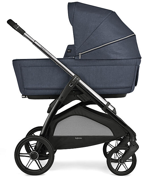 Inglesina Aptica System Duo - Resort Blue - Stroller + Standup Cradle Trio and Duo Strollers