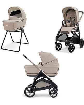 Inglesina Aptica System Duo Vicuna Beige + Palladio Frame Trio and Duo Strollers