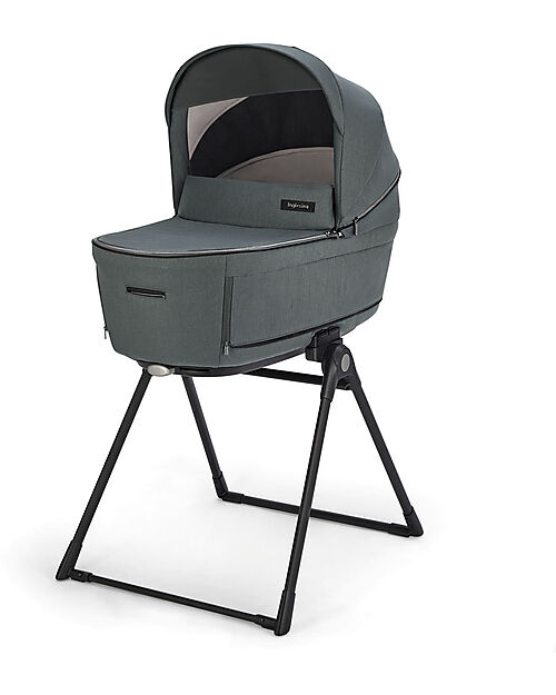 Inglesina Aptica System Quattro - Emerald Green - All Season Seat + Open Up Cot + Standup + Darwin Recline Car Seat Trio and Duo Strollers
