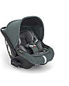 Inglesina Aptica System Quattro - Emerald Green - Stroller + Standup Cradle + Darwin Car Seat Trio and Duo Strollers