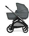 Inglesina Aptica System Quattro - Emerald Green - Stroller + Standup Cradle + Darwin Recline Car Seat Trio and Duo Strollers