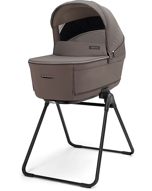 Inglesina Aptica System Quattro - Essence Mokka - All Season Seat + Open Up Cot + Standup + Darwin Car Seat Pushchairs