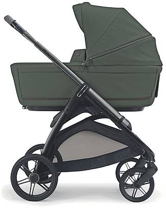 Inglesina Aptica System Quattro - Ivy Green - All Season Seat + Open Up Cot + Standup + Darwin Car Seat Pushchairs