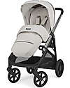 Inglesina Aptica System Quattro - Opal Ivory - All Season Seat + Open Up Cot + Standup + Darwin Car Seat Trio and Duo Strollers