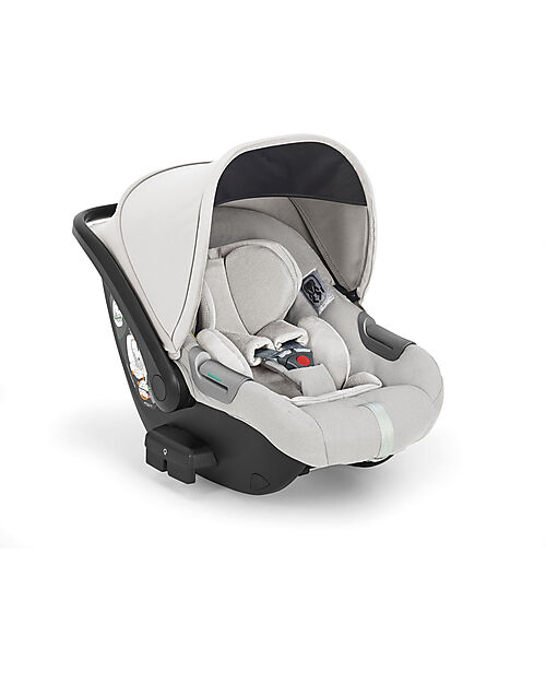 Inglesina Aptica System Quattro - Opal Ivory - All Season Seat + Open Up Cot + Standup + Darwin Car Seat Trio and Duo Strollers