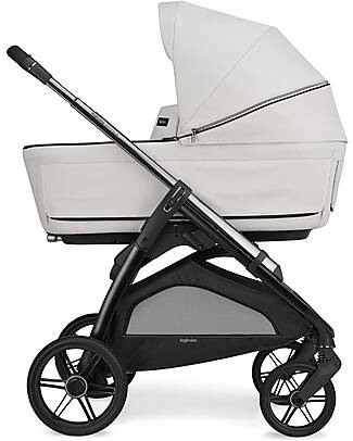 Inglesina Aptica System Quattro - Opal Ivory - All Season Seat + Open Up Cot + Standup + Darwin Recline Car Seat Trio and Duo Strollers