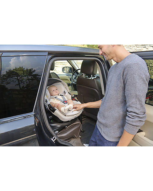 Inglesina Aptica System Quattro - Opal Ivory - Stroller + Standup Cradle + Darwin Recline Car Seat Trio and Duo Strollers