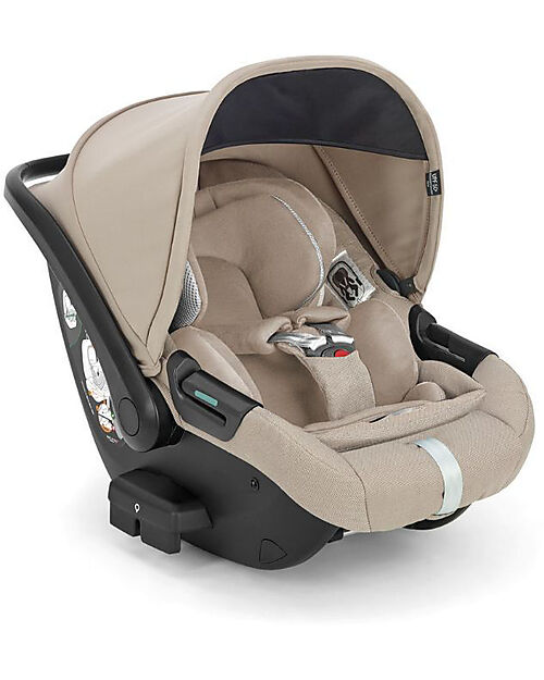 Inglesina Aptica System Quattro - Pashmina Beige - Stroller + Standup Cradle + Darwin Recline Car Seat Trio and Duo Strollers