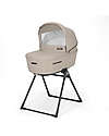 Inglesina Aptica System Quattro - Pashmina Beige - Stroller + Standup Cradle + Darwin Recline Car Seat Trio and Duo Strollers