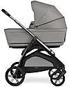 Inglesina Aptica System Quattro - Platinum Grey - All Season Seat + Open Up Cot + Standup + Darwin Recline Car Seat Trio and Duo Strollers