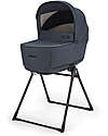 Inglesina Aptica System Quattro - Resort Blue - All Season Seat + Open Up Cot + Standup + Darwin Car Seat Trio and Duo Strollers
