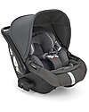 Inglesina Aptica System Quattro - Velvet Grey - Stroller + Standup Cradle + Darwin Recline Car Seat Trio and Duo Strollers