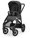 Inglesina Aptica XT Stroller - Magnet Grey - Suitable for all terrains Pushchairs