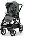 Inglesina Aptica XT Stroller - Taiga Green - Total Black Frame - Includes Rain Cover Pushchairs