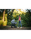 Inglesina Aptica XT System Duo - Canyon Grey - All Season Seat + Open Up Cot Trio and Duo Strollers
