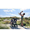 Inglesina Aptica XT System Duo - Canyon Grey - All Season Seat + Open Up Cot Trio and Duo Strollers