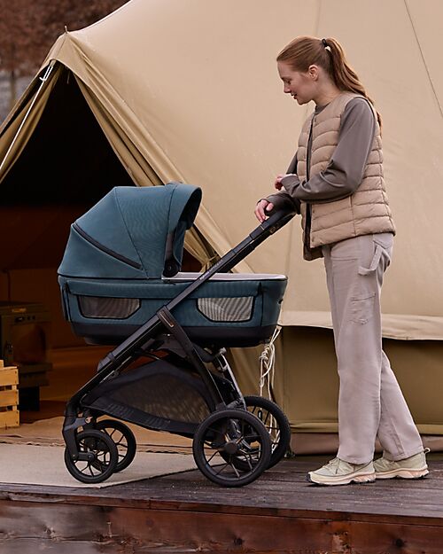 Inglesina Aptica XT System Duo - Canyon Grey - Seduta All Season + Culla Open Up Pushchairs