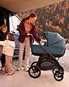 Inglesina Aptica XT System Duo - Himalaya Blue - Seduta All Season + Culla Open Up Pushchairs