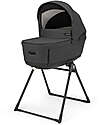 Inglesina Aptica XT System Duo - Magnet Grey - All Season Seat + Open Up Cot Trio and Duo Strollers