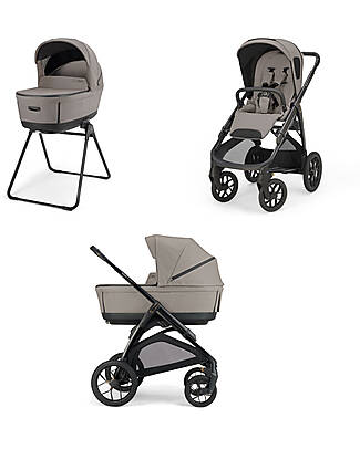 Inglesina Aptica XT System Duo Tundra Beige + Black Frame Trio and Duo Strollers