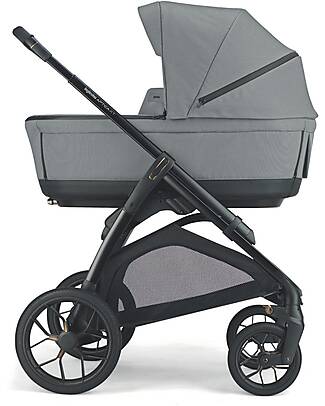 Inglesina Aptica XT System Quattro - Canyon Grey - All Season Seat + Open Up Cot + Standup + Darwin Car Seat Pushchairs