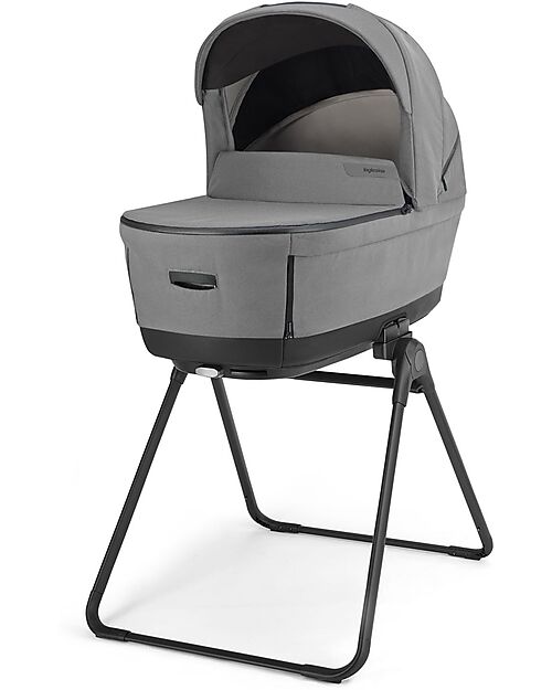 Inglesina Aptica XT System Quattro - Canyon Grey - All Season Seat + Open Up Cot + Standup + Darwin Car Seat Pushchairs
