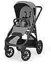 Inglesina Aptica XT System Quattro - Canyon Grey - All Season Seat + Open Up Cot + Standup + Darwin Car Seat Pushchairs