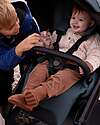 Inglesina Aptica XT System Quattro - Canyon Grey - All Season Seat + Open Up Cot + Standup + Darwin Car Seat Pushchairs