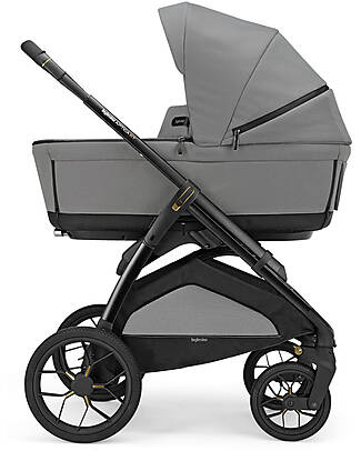 Inglesina Aptica XT System Quattro - Canyon Grey - All Season Seat + Open Up Cot + Standup + Darwin Recline Car Seat Trio and Duo Strollers