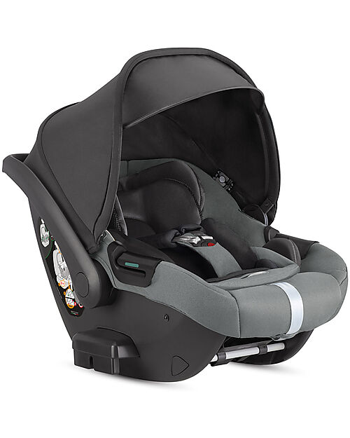 Inglesina Aptica XT System Quattro - Canyon Grey - Stroller + Standup Cradle + Darwin Recline Car Seat Trio and Duo Strollers