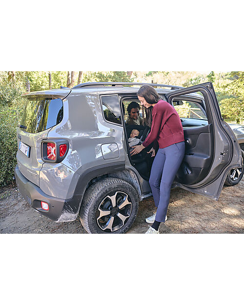 Inglesina Aptica XT System Quattro - Canyon Grey - Stroller + Standup Cradle + Darwin Recline Car Seat Trio and Duo Strollers