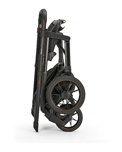 Inglesina Aptica XT System Quattro - Igloo Grey - Stroller + Standup Cradle + Darwin Recline Car Seat Trio and Duo Strollers