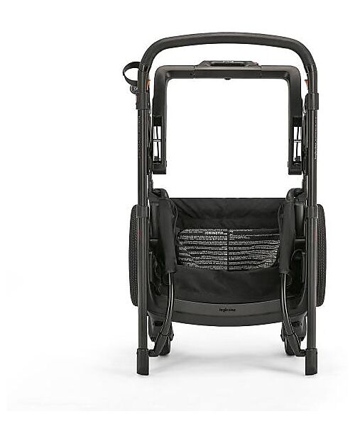 Inglesina Aptica XT System Quattro - Igloo Grey - Stroller + Standup Cradle + Darwin Recline Car Seat Trio and Duo Strollers