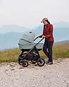 Inglesina Aptica XT System Quattro - Igloo Grey - Stroller + Standup Cradle + Darwin Recline Car Seat Trio and Duo Strollers