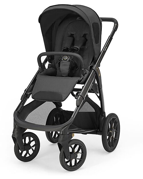 Inglesina Aptica XT System Quattro - Magnet Grey - All Season Seat + Open Up Cot + Standup + Darwin Car Seat Pushchairs