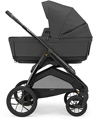 Inglesina Aptica XT System Quattro - Magnet Grey - All Season Seat + Open Up Cot + Standup + Darwin Car Seat Trio and Duo Strollers