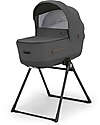 Inglesina Aptica XT System Quattro - Magnet Grey - Stroller + Standup Cradle + Darwin Recline Car Seat Trio and Duo Strollers