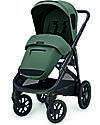 Inglesina Aptica XT System Quattro - Taiga Green - All Season Seat + Open Up Cot + Standup + Darwin Car Seat Trio and Duo Strollers