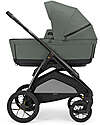 Inglesina Aptica XT System Quattro - Taiga Green - Stroller + Standup Cradle + Darwin Recline Car Seat Trio and Duo Strollers