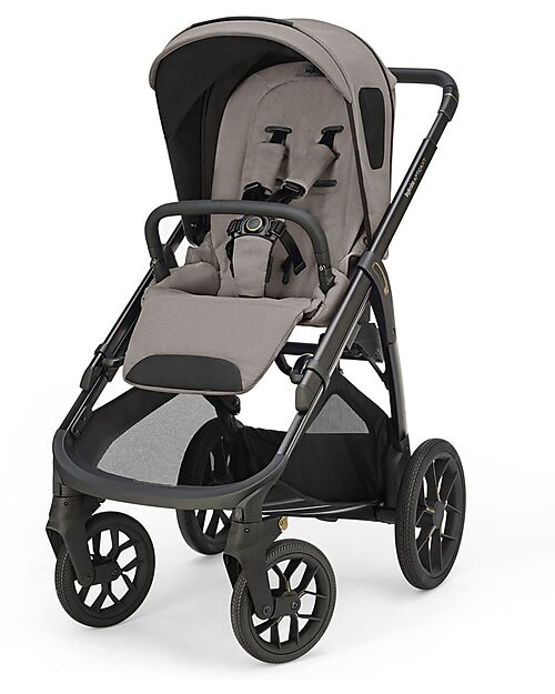 Inglesina Aptica XT System Quattro - Tundra Beige - All Season Seat + Open Up Cot + Standup + Darwin Car Seat Pushchairs
