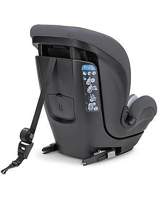 Inglesina Caboto i-Size Car Seat - Vulcan Black - from 15 Months up to 12 Years Car Seat Accessories
