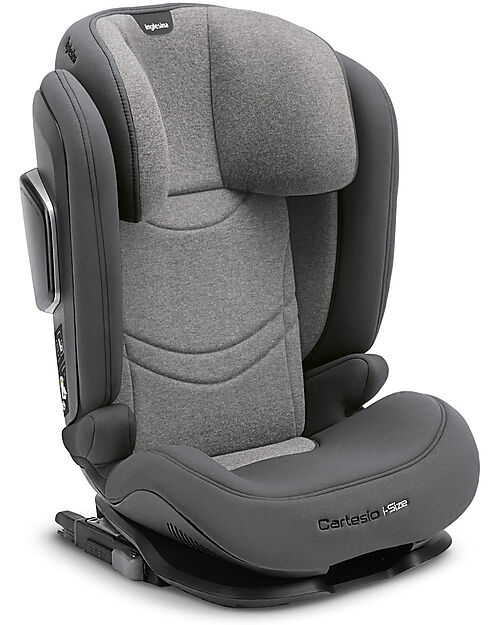 Inglesina Cartesio Car Seat I-Size - Stone Grey - from 3 to 12 years Car Seats Group 1/2/3