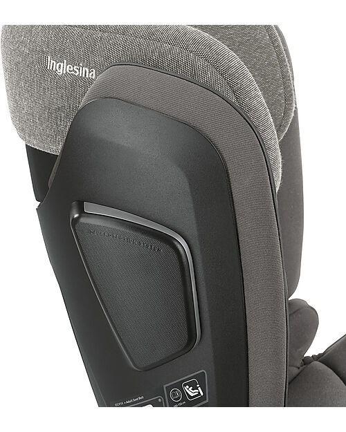 Inglesina Cartesio i-Size Car Seat - Stone Gray - from 3 to 12 years Car Seats Group 2/3