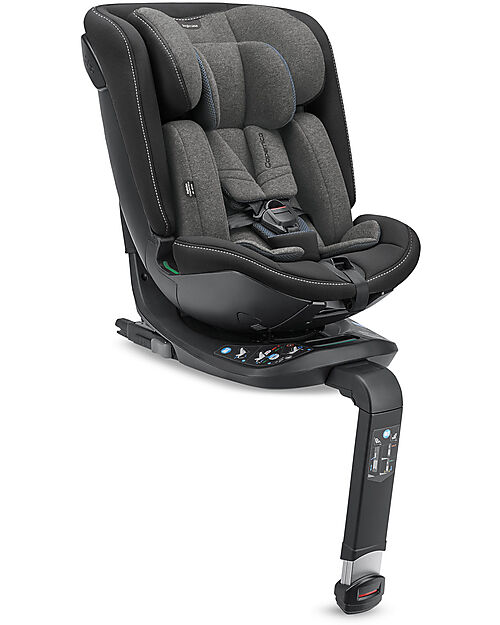 Inglesina Copernico Car Seat - Vulcan Black - from birth to 12 years Car Seats Group 1/2/3